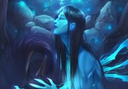 Kalista by dNiseb HD Wallpaper Fan Art Artwork League of Legends lol