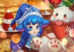 Winter Wonder Lulu by 灰狼赤 HD Wallpaper Background Fan Art Artwork League of Legends lol