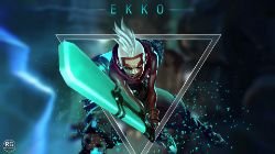 Ekko by raiozgama HD Wallpaper Fan Art Artwork League of Legends lol