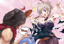 Dragonblade Talon & Battle Bunny Riven by lancer0519 HD Wallpaper Fan Art Artwork League of Legends lol