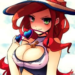 Pool Party Miss Fortune by Stchi Wong 聖慈 HD Wallpaper Fan Art Artwork League of Legends lol