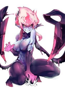 Sexy Evelynn Rework by wwwazxc HD Wallpaper Background Fan Art Artwork League of Legends lol