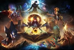 Odyssey 2018 Login Theme HD Wallpaper Background Official Art Artwork League of Legends lol