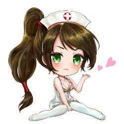 Chibi Nurse Akali by furan League of Legends Artwork Wallpaper lol