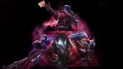 Blood Moon Diana, Jhin, Talon & Twisted Fate by syraelx HD Wallpaper Fan Art Artwork League of Legends lol