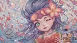 Pool Party Zoe by MonsterV HD 4k Wallpaper Background Fan Art Artwork League of Legends lol