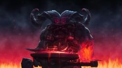 Ornn by Sammylad298 HD Wallpaper Background Fan Art Artwork League of Legends lol