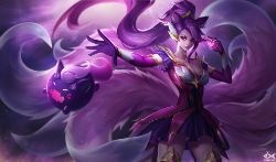 Star Guardian Ahri (Skin Concept) by citemer HD Wallpaper Fan Art Artwork League of Legends lol