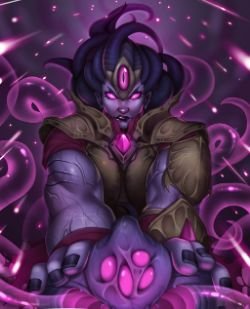 Void Bringer Illaoi by Dotswap HD Wallpaper Fan Art Artwork League of Legends lol