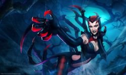 Elise by alexnegrea HD Wallpaper Fan Art Artwork League of Legends lol