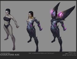 Kai'Sa Concept by The-Bravo-Ray (3) HD 4k Wallpaper Background Official Art Artwork League of Legends lol