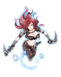 Katarina by Ehdo HD Wallpaper Fan Art Artwork League of Legends lol (2)