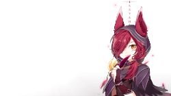 Xayah by 泠 HD Wallpaper Fan Art Artwork League of Legends lol
