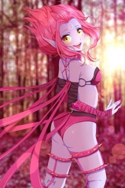 Evelynn by Harimii HD Wallpaper Fan Art Artwork League of Legends lol