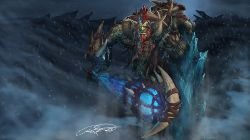 Trundle by RussFairchild HD Wallpaper Fan Art Artwork League of Legends lol
