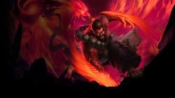 Spirit Guard Udyr Phoenix Splash Art (2) League of Legends Artwork Wallpaper lol