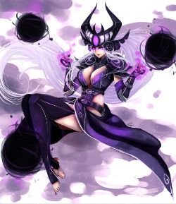 Syndra by Piannen HD Wallpaper Fan Art Artwork League of Legends lol