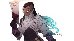 Lucian by LataeDelan HD Wallpaper Fan Art Artwork League of Legends lol