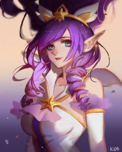 Star Guardian Janna by kyomon HD Wallpaper Background Fan Art Artwork League of Legends lol