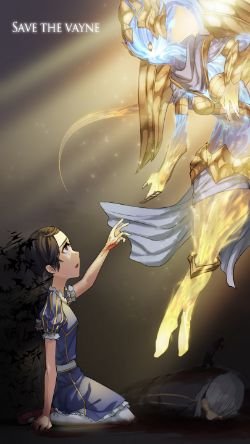 Pre-Arclight Vayne by 燃★咲冥 HD Wallpaper Fan Art Artwork League of Legends lol