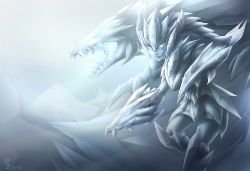 Ice Drake Shyvana by VegaColors HD Wallpaper Fan Art Artwork League of Legends lol