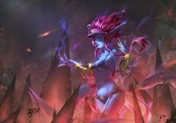 Evelynn by a70172219 HD 4k Wallpaper Fan Art Artwork League of Legends lol