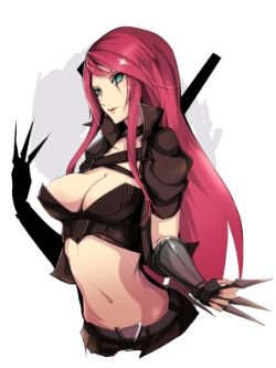 Katarina by KumikoPixiv HD Wallpaper Fan Art Artwork League of Legends lol (2)