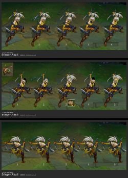 Stinger Akali Concept HD Wallpaper Background Official Art Artwork League of Legends lol