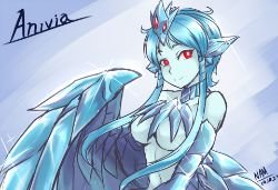 Human Anivia by NAM (3) HD Wallpaper Artwork Fan Art League of Legends lol