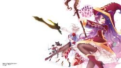 Lulu, Irelia, Ahri & Ashe by joypyonn HD Wallpaper Fan Art Artwork League of Legends lol