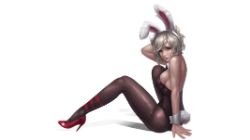 Battle Bunny Riven by moo HD 4k Wallpaper Fan Art Artwork League of Legends lol