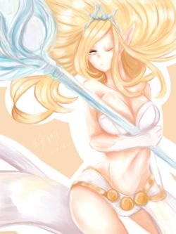 Janna by Alona HD Wallpaper Fan Art Artwork League of Legends lol