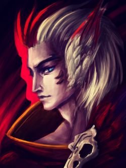 Rakan Portrait by Wet-Hamster HD Wallpaper Fan Art Artwork League of Legends lol