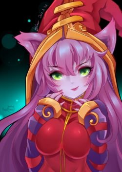 Lulu by -Amu HD Wallpaper Background Fan Art Artwork League of Legends lol