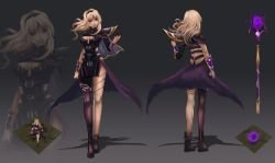 Dark Lux (Skin Concept) by CMorilla HD Wallpaper Fan Art Artwork League of Legends lol