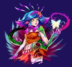 Neeko by Gabriela Gogonea HD Wallpaper Background Fan Art Artwork League of Legends lol