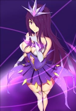 Star Guardian Syndra by 大河与鱼 HD Wallpaper Background Fan Art Artwork League of Legends lol