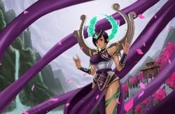 Karma by 青龍在天 HD Wallpaper Fan Art Artwork League of Legends lol