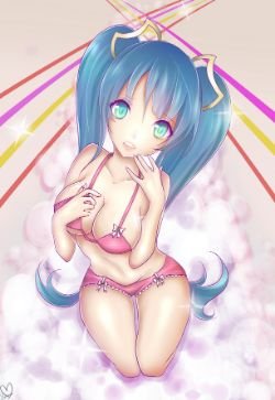 Sexy Sona by Kriselle HD Wallpaper Fan Art Artwork League of Legends lol