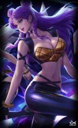K/DA Kai'Sa by Citemer HD Wallpaper Background Fan Art Artwork League of Legends lol