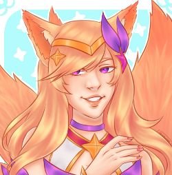 Star Guardian Ahri by alexowoa HD Wallpaper Background Fan Art Artwork League of Legends lol