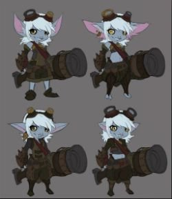 Tristana VU Concept by Lonewingy League of Legends Artwork Wallpaper lol