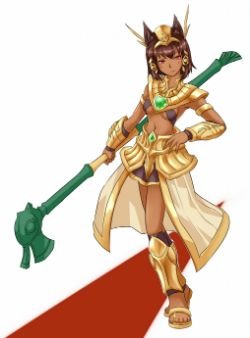 Female Nasus by NAM Gender Swap Bend HD Wallpaper Fan Artwork League of Legends lol (2)