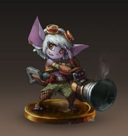 Tristana by Hozure HD Wallpaper Fan Art Artwork League of Legends lol