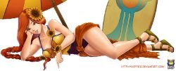 Pool Party Leona by Kyoffie12 HD Wallpaper Fan Art Artwork League of Legends lol