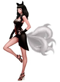 Dark Ahri by preter League of Legends Artwork Wallpaper lol Fan Art (2)