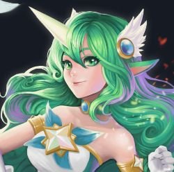 Star Guardian Soraka by 유독소년 HD Wallpaper Background Fan Art Artwork League of Legends lol