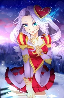 Heartseeker Ashe by Harimii HD Wallpaper Fan Art Artwork League of Legends lol