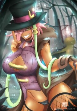 Female Tahm Kench by TorahimeMax Gender Swap Bend HD Wallpaper Fan Art Artwork League of Legends lol