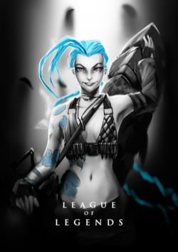 Jinx by wacalac HD Wallpaper Fan Art Artwork League of Legends lol